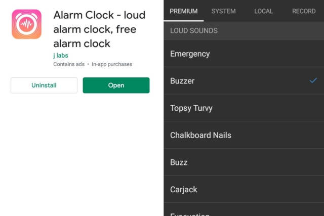 Loud Alarm Clock jlabs Android