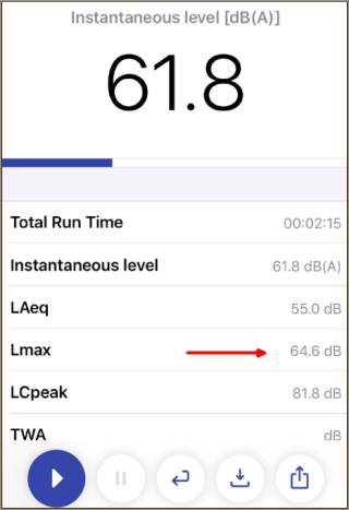 measuring the snoring-sound-level